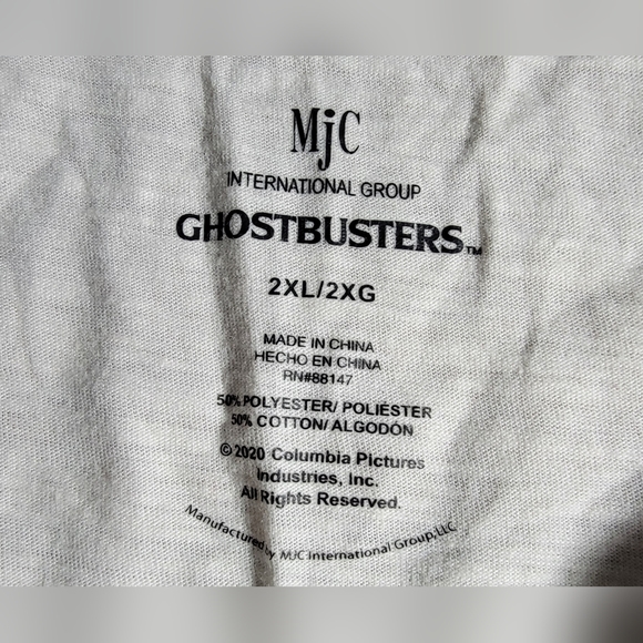 MJC Ghostbusters Short Sleeve Graphic Tee Size 2XL - Picture 5 of 5